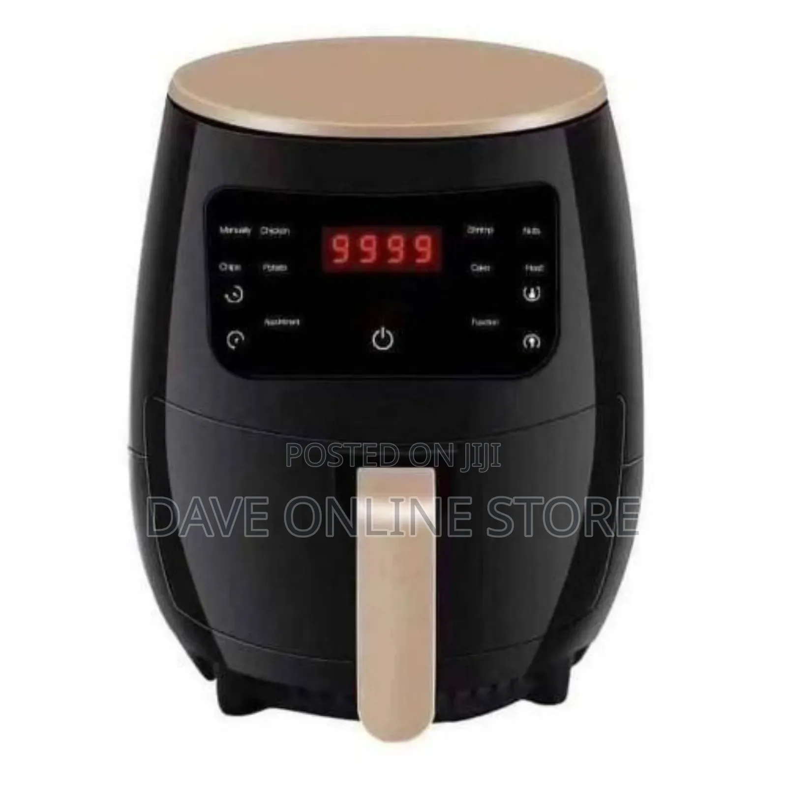6litre/ 6L Free Oil Healthy Air Fryer - Black,Green