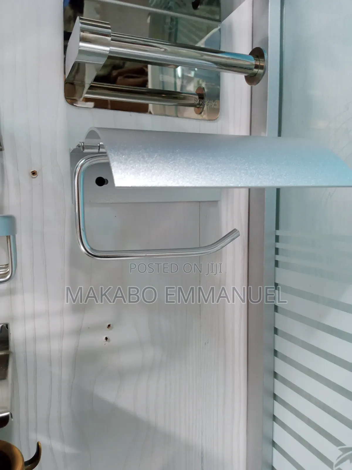 Aluminum Toilet Paper Holder