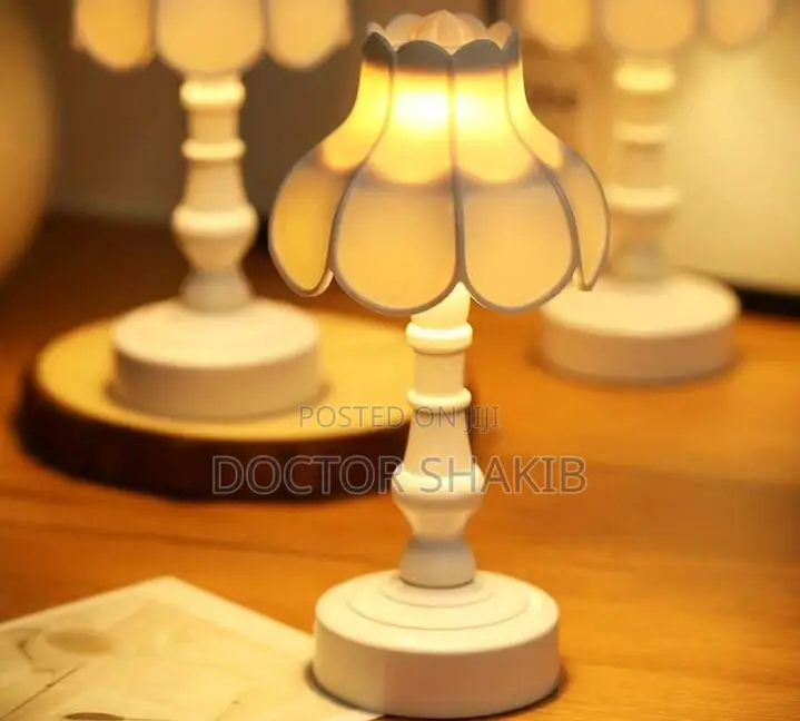 Nordic Retro Eye Protection Vintage Style Led Lotus Light