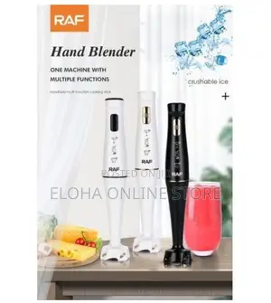 RAF 800W Hand Blender With Stainless Steel Blades