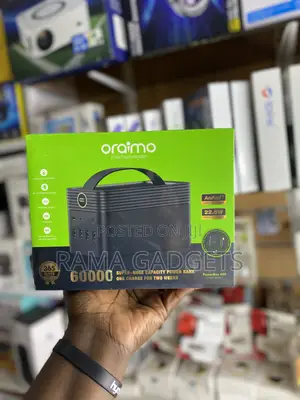 60000mah High Capacity Power Bank Fast Charging 22.5W Max PD