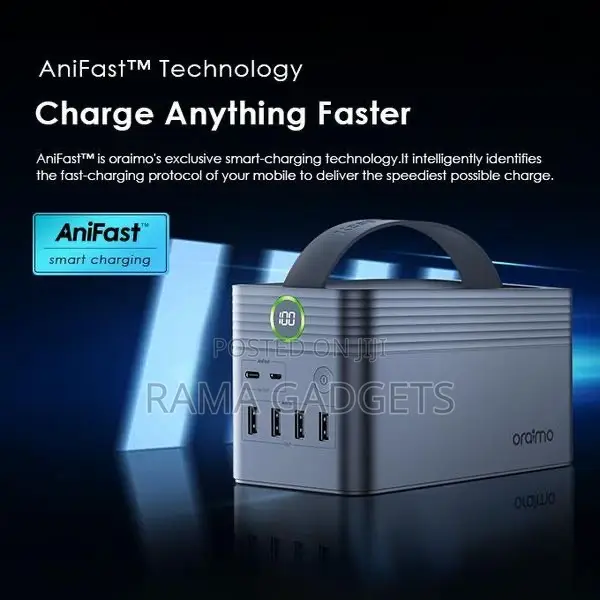 60000mah High Capacity Power Bank Fast Charging 22.5W Max PD