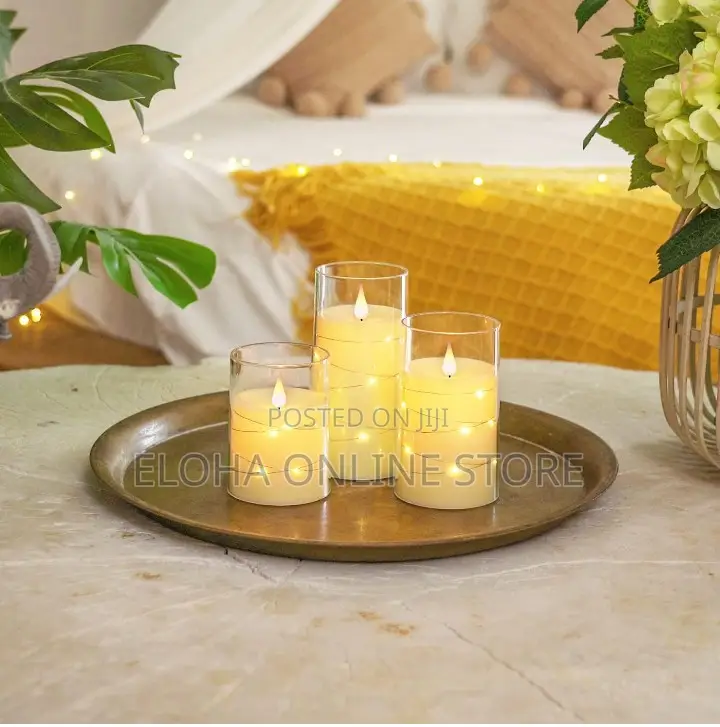 1 Pc LED Candles With Strip Lights