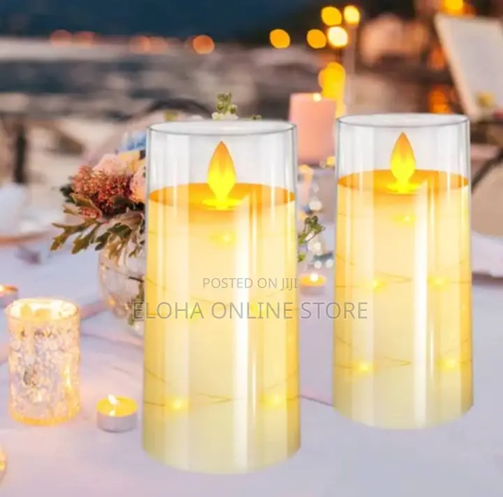 1 Pc LED Candles With Strip Lights