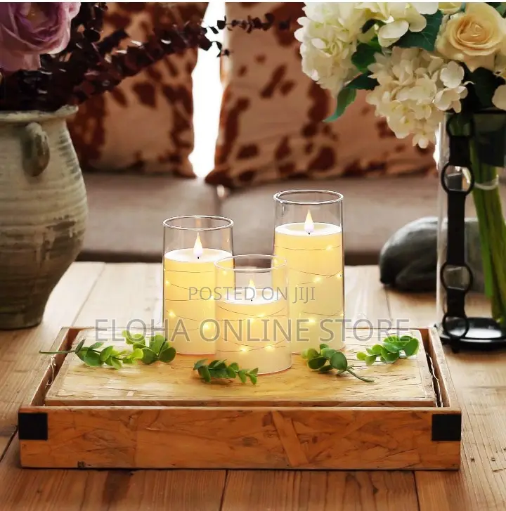 1 Pc LED Candles With Strip Lights