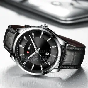 Quartz Watch Men Business Dress Leather Wrist Watches