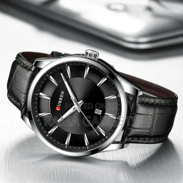 Quartz Watch Men Business Dress Leather Wrist Watches