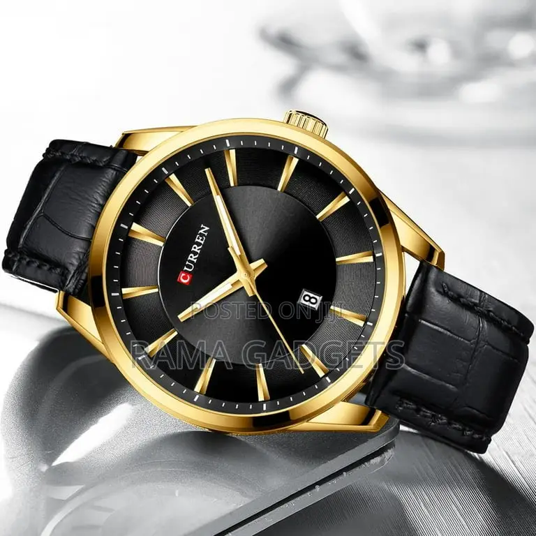 Quartz Watch Men Business Dress Leather Wrist Watches