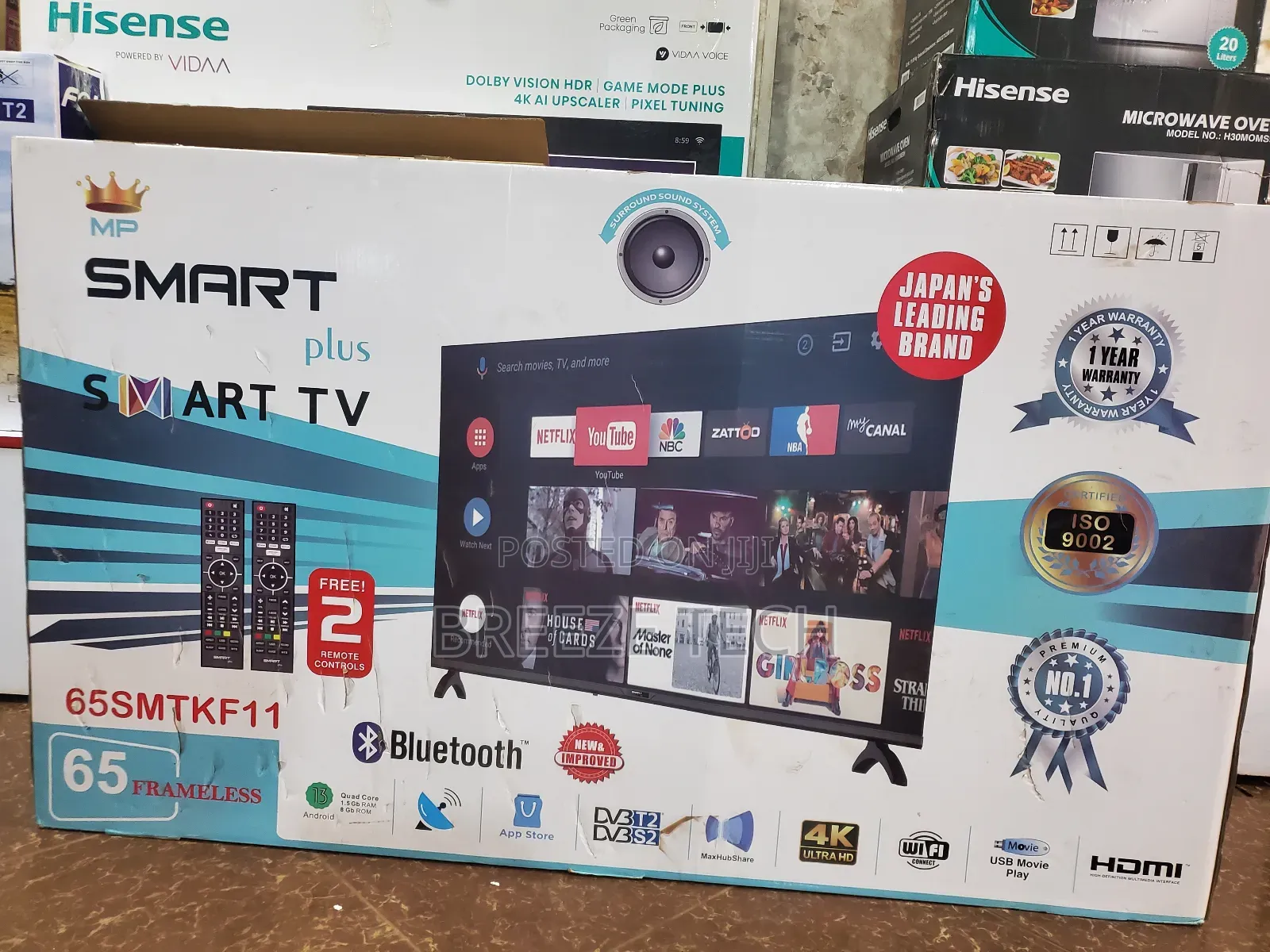 Smart PLUS Smart TV 65"Inch