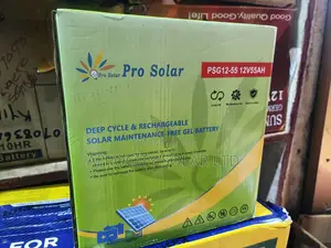 Solar Battery 55ah#Pro Solar