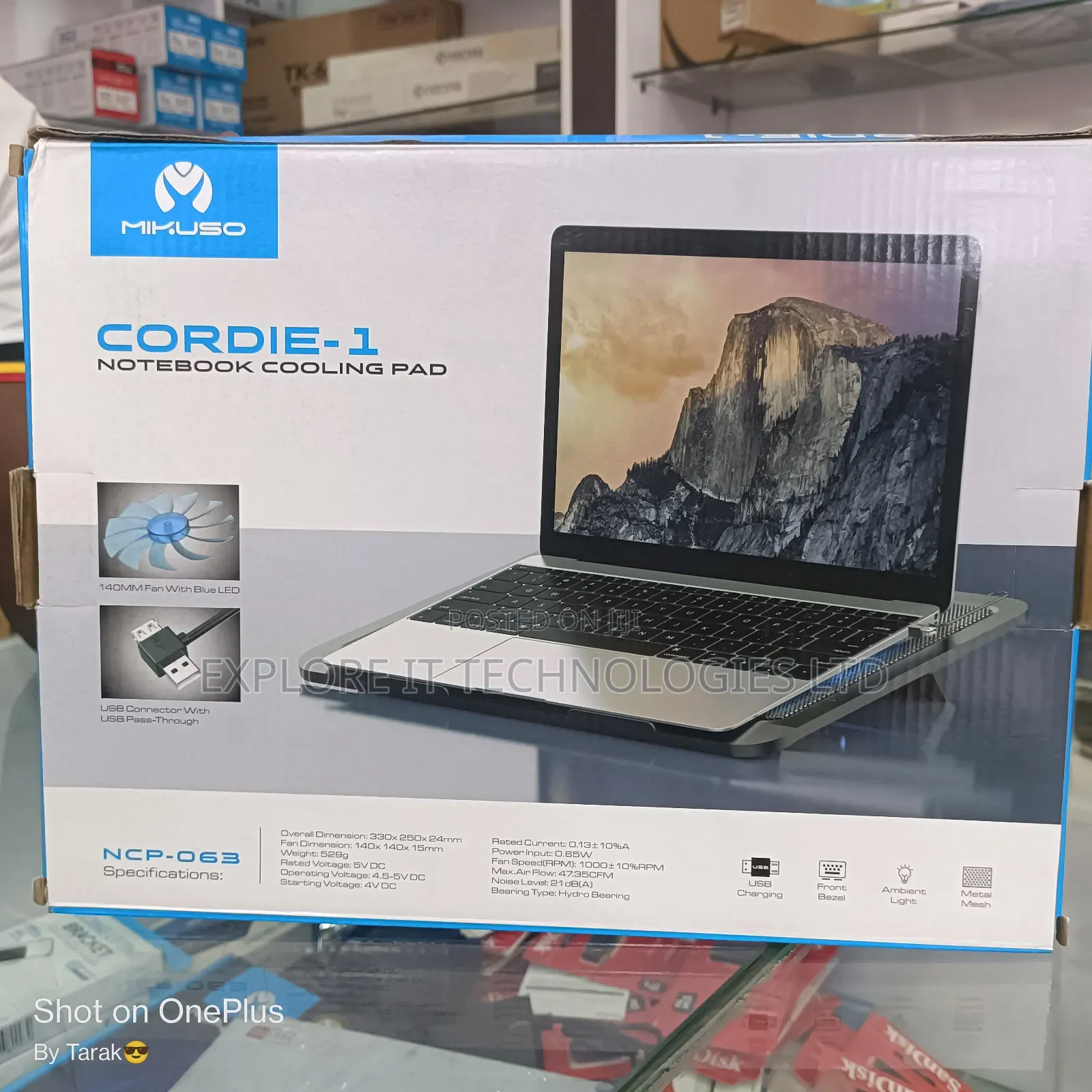 Cordie -1 Notebook Cooling Pad