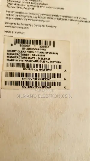 Samsung GALAXY S20 PLUS Smart View Clear Cover