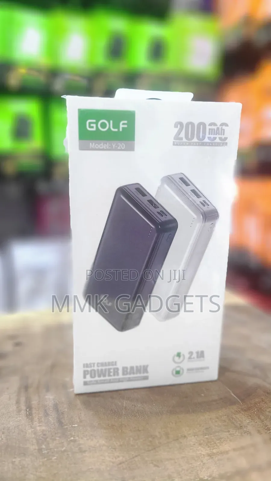 Golf Portable Power Bank