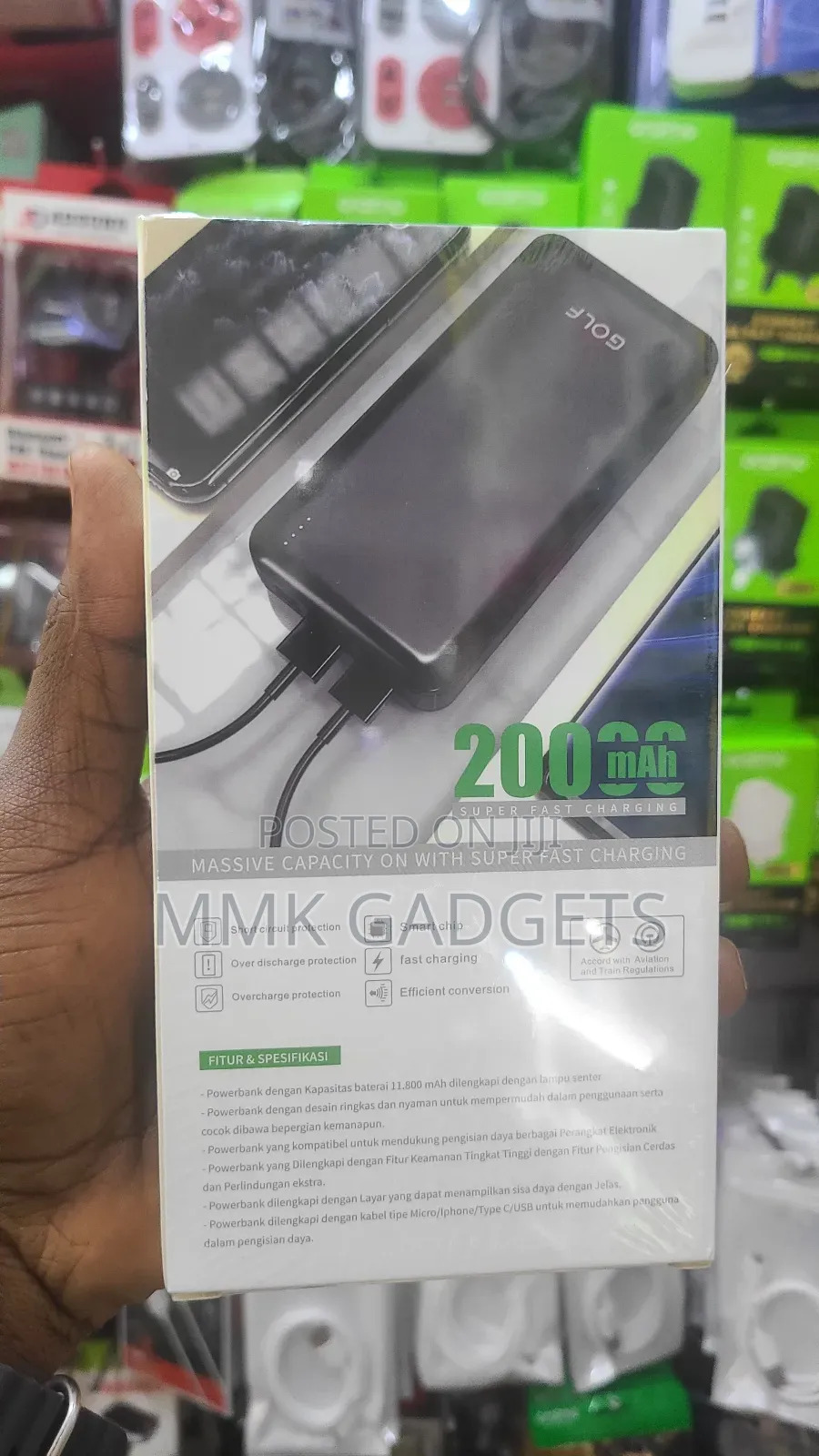 Golf Portable Power Bank