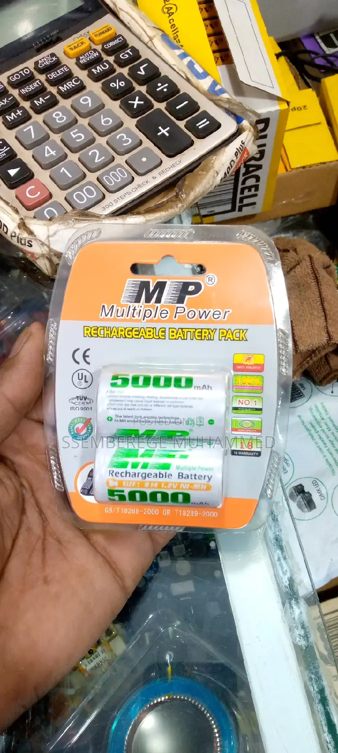 M.P 5000 Rechargeable Batteries C