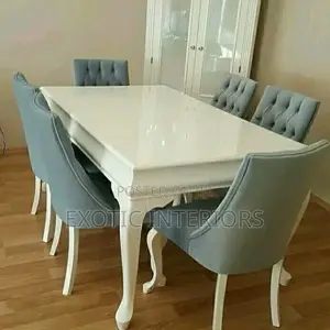 Dinning Table of 6seater Chairs Call