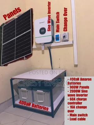 900W Panel + 400ah Amaron Battery Solar System