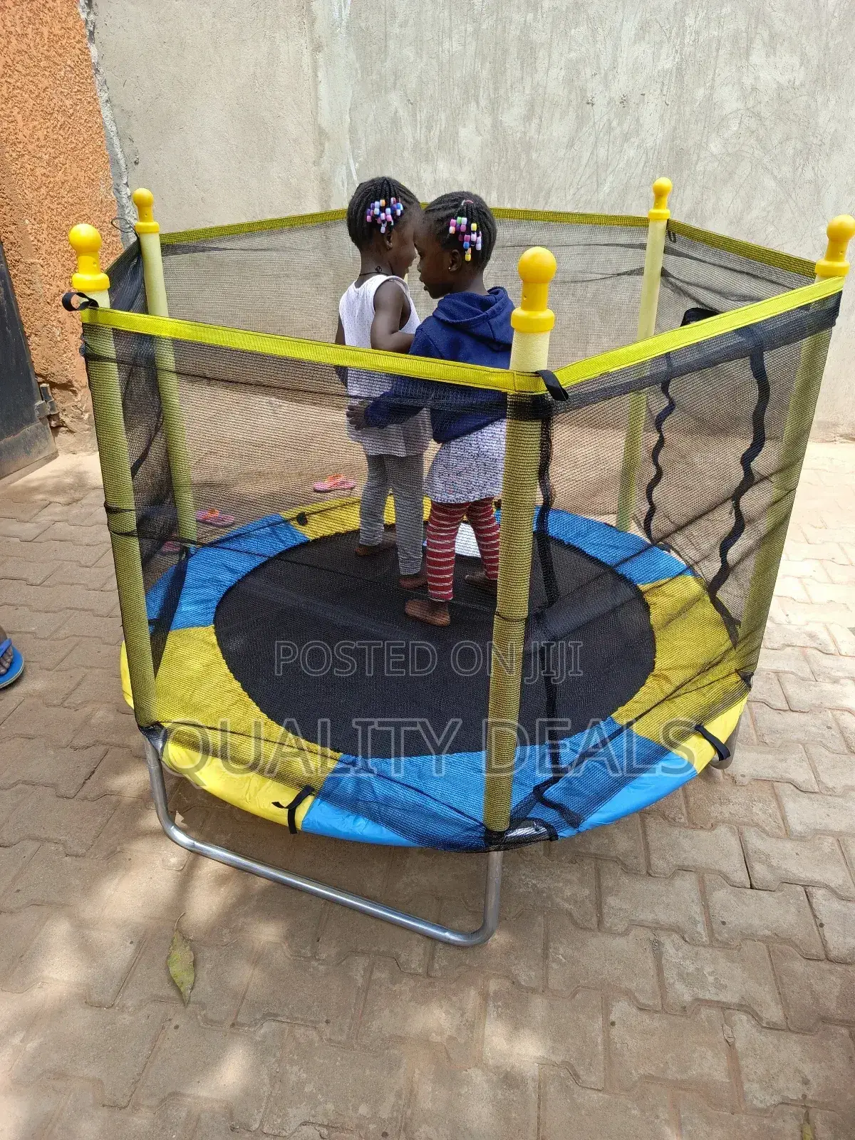 Kids Play Trampoline