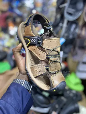 Men’S Genuine Flat Open Shoes