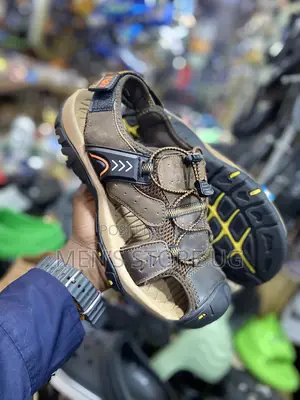 Men’S Genuine Open Flat Sandal Shoes