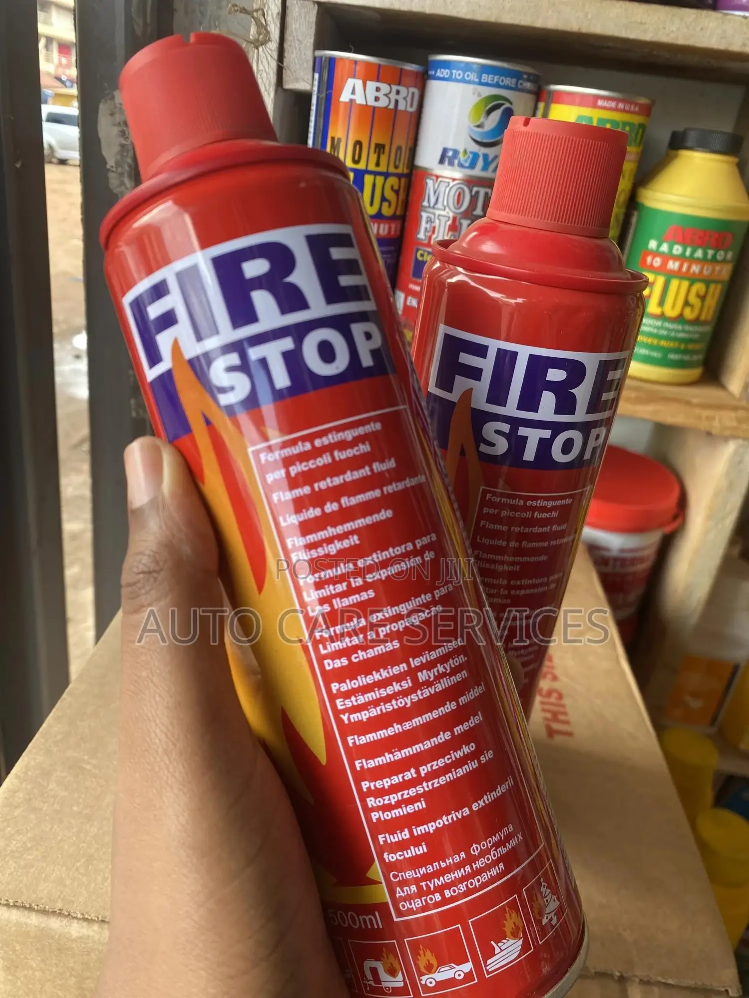 Car Fire Stop
