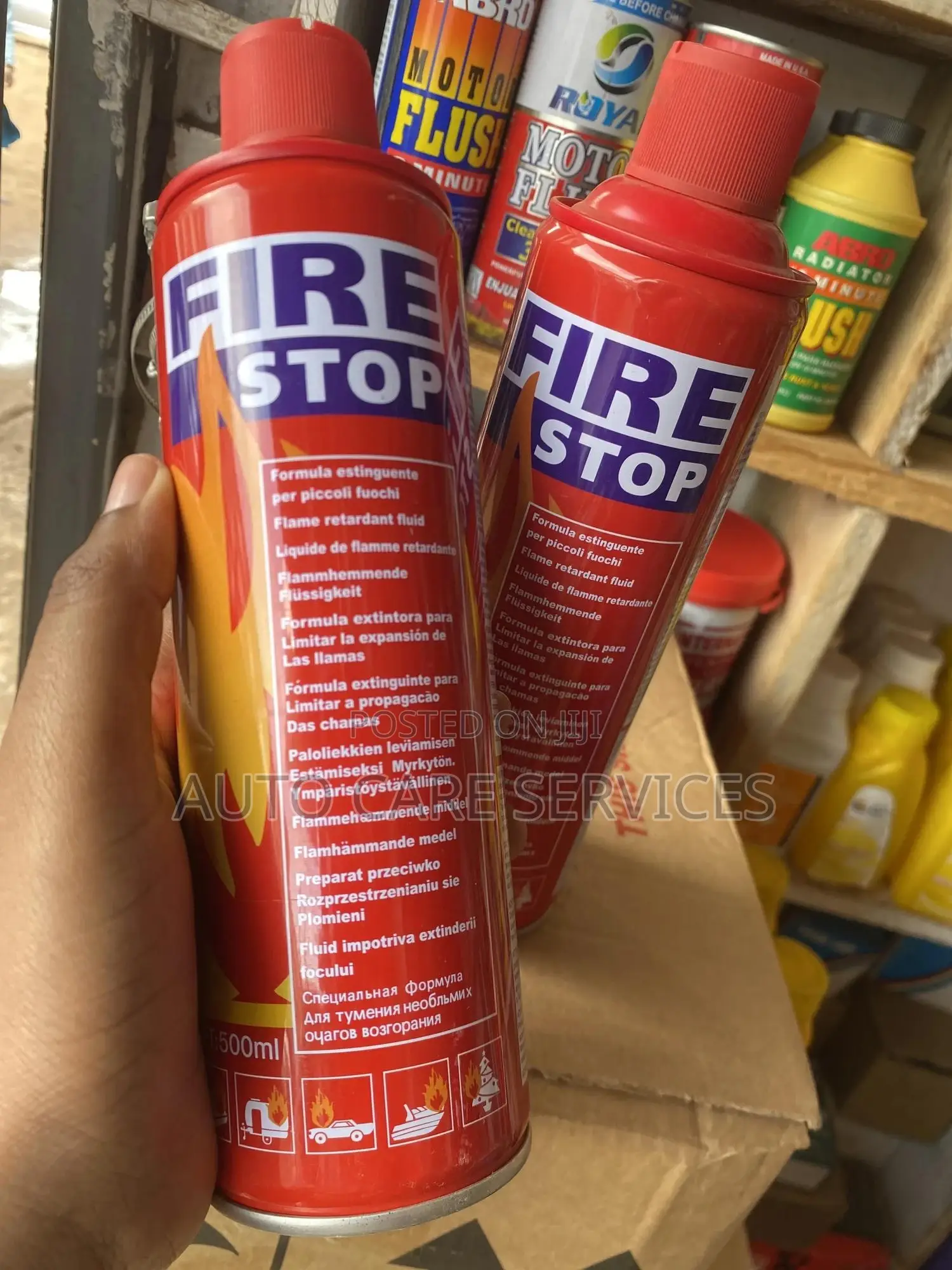 Car Fire Stop