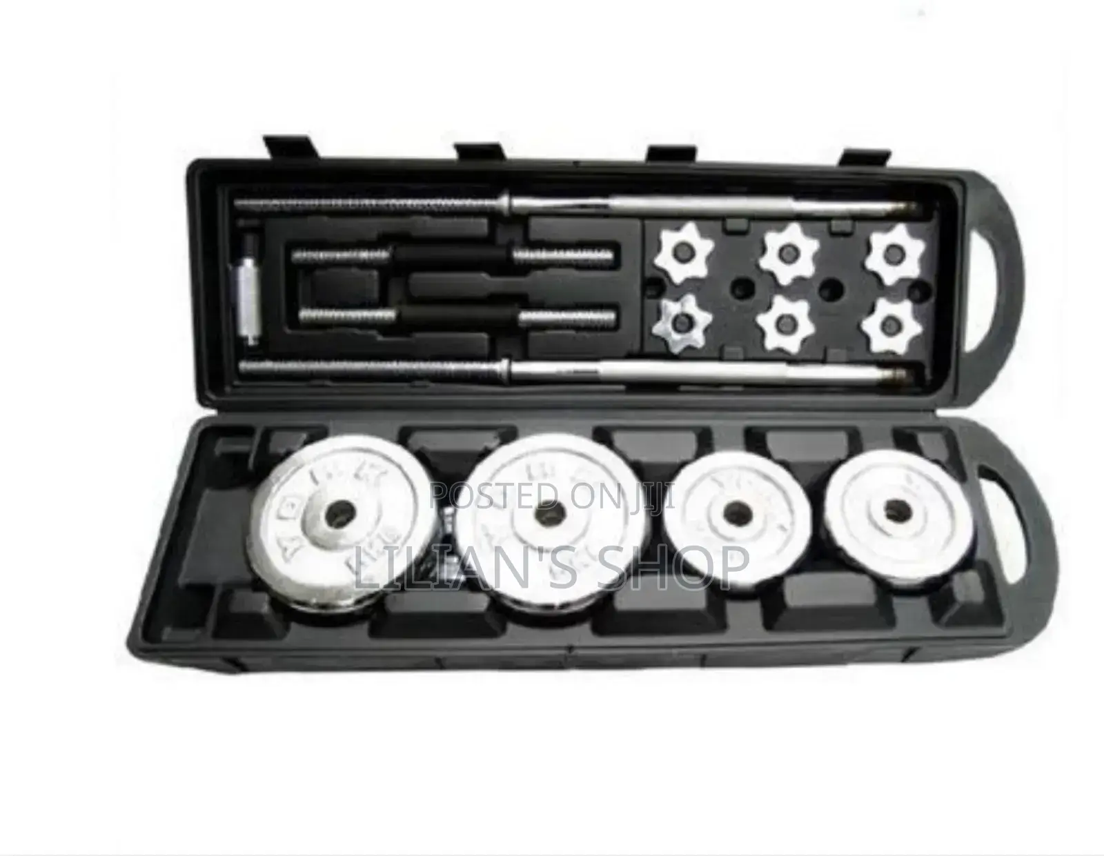York Fitness Barbell and Dumbbell Set 50kg