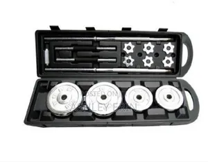 York Fitness Barbell and Dumbbell Set 50kg