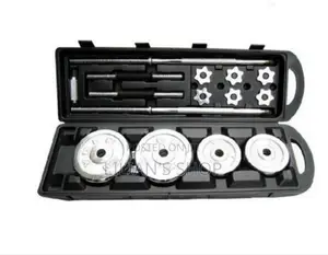 York Fitness Barbell and Dumbbell Set 50kg