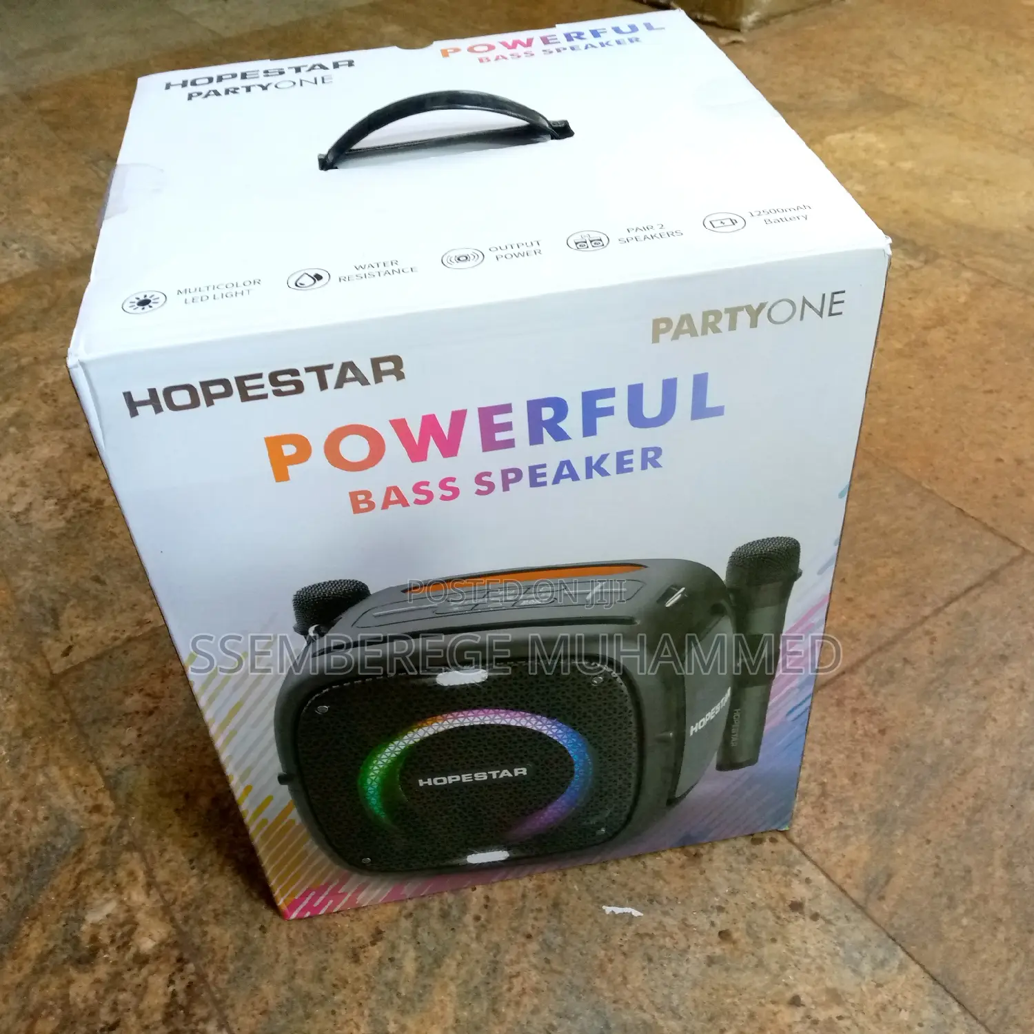 Portable Bass Speaker