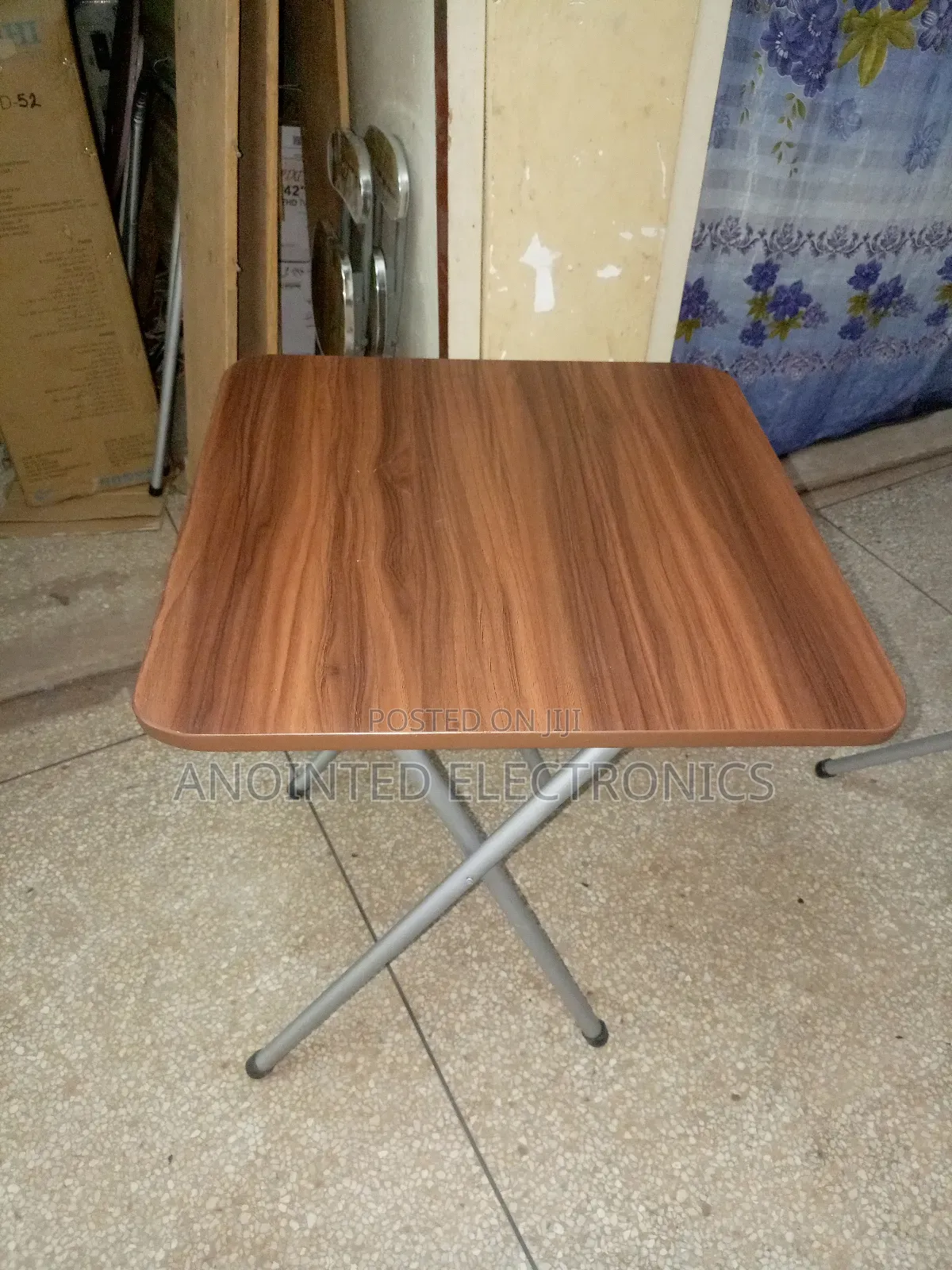 Coffee Brown Reading Table Foldable