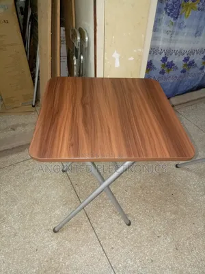 Coffee Brown Reading Table Foldable