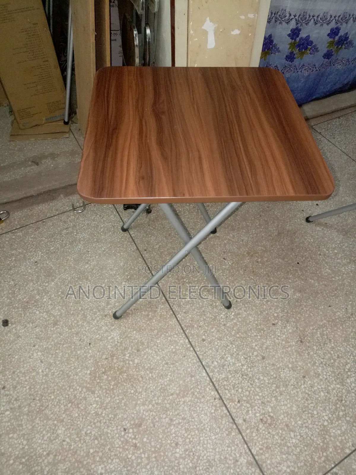 Brown Reading Table Foldable