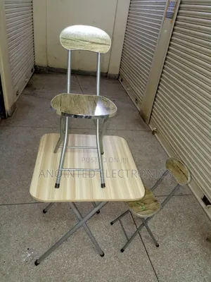 Foldable Reading Table With Two Chair