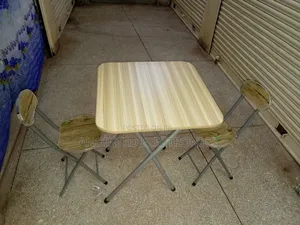 Foldable Reading Table With Two Chair