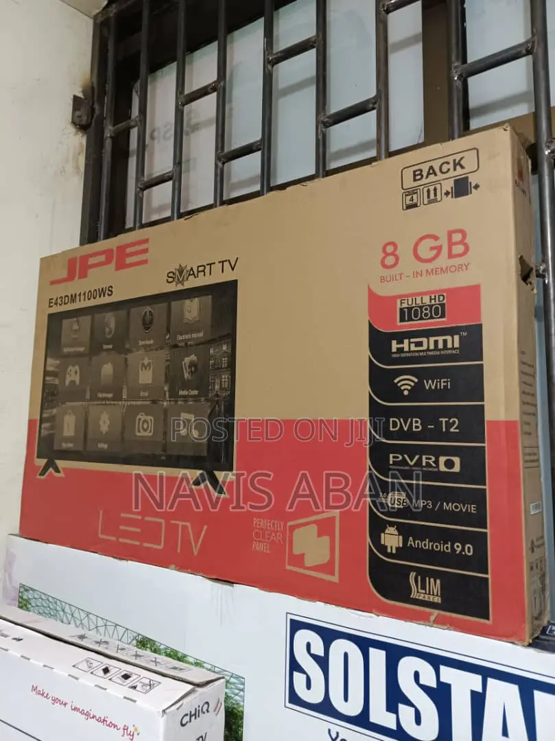 JPE Smart TV With Free Air Channels