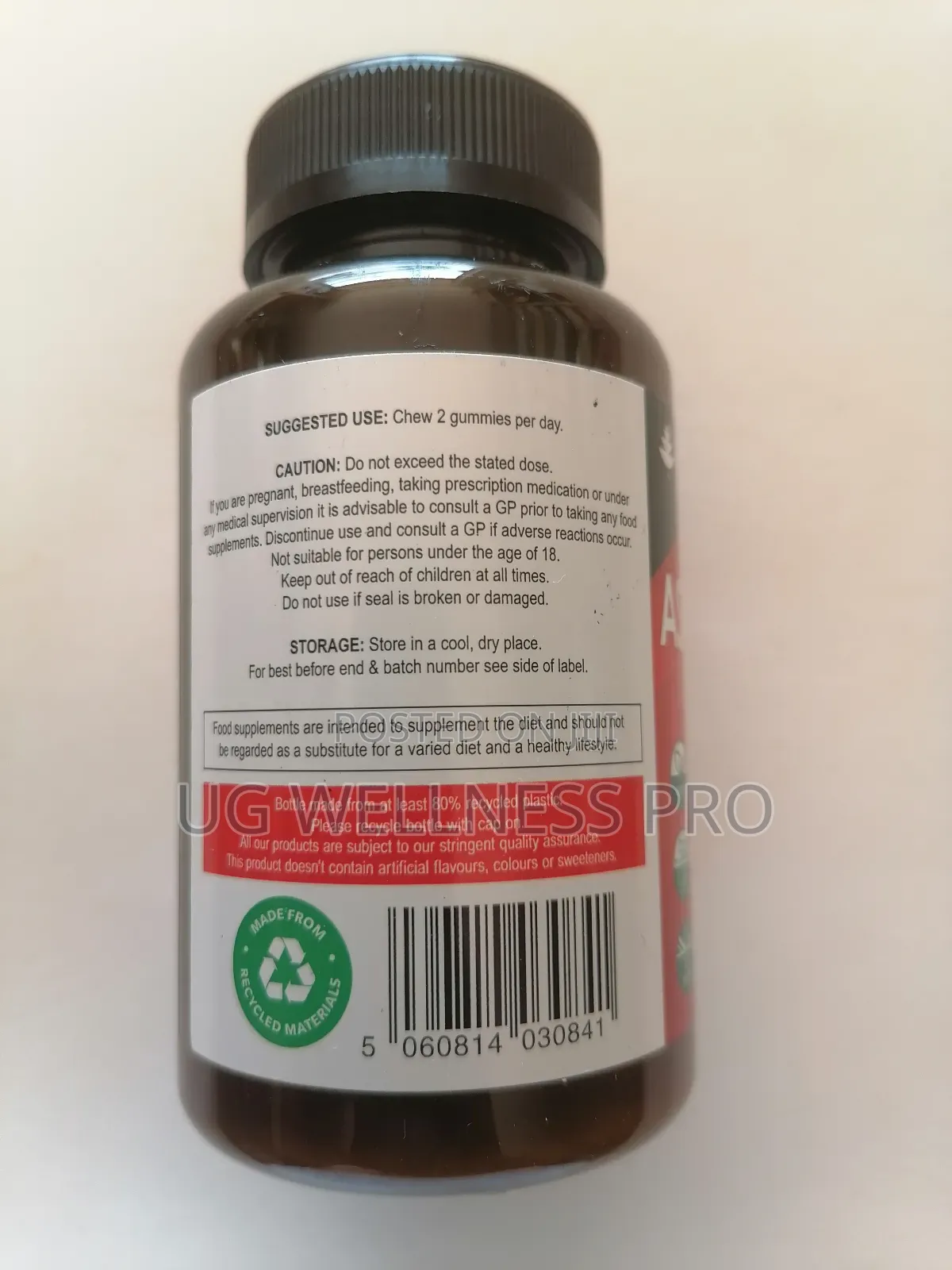 New Leaf Ashwagandha Gummies 1200mg – High Strength 30 Serv