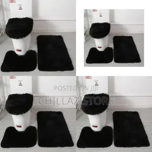 Toilet Mat Black