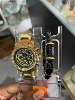 Golden Bvlgari Watch