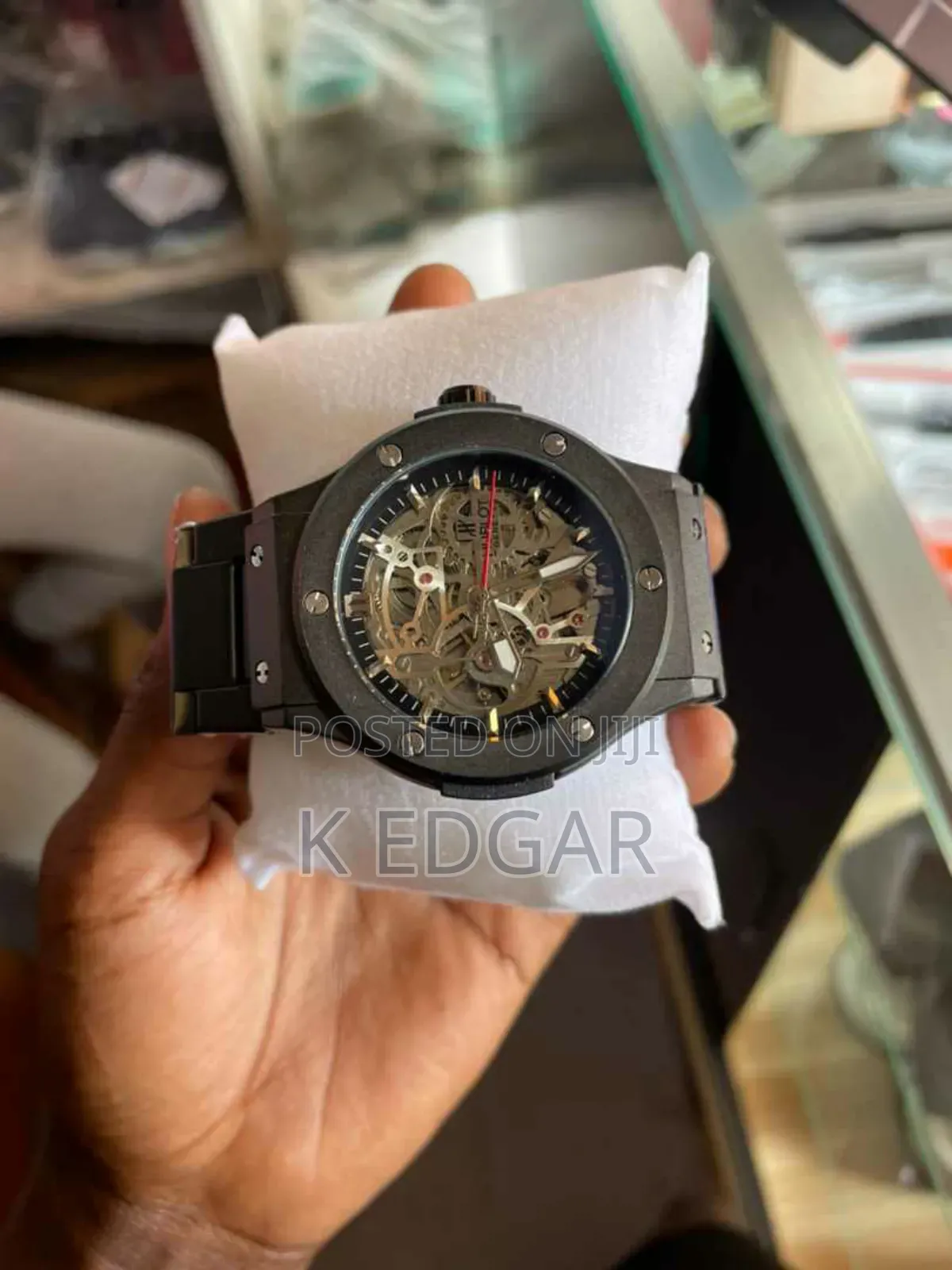 Automatic Black Hublot Watch