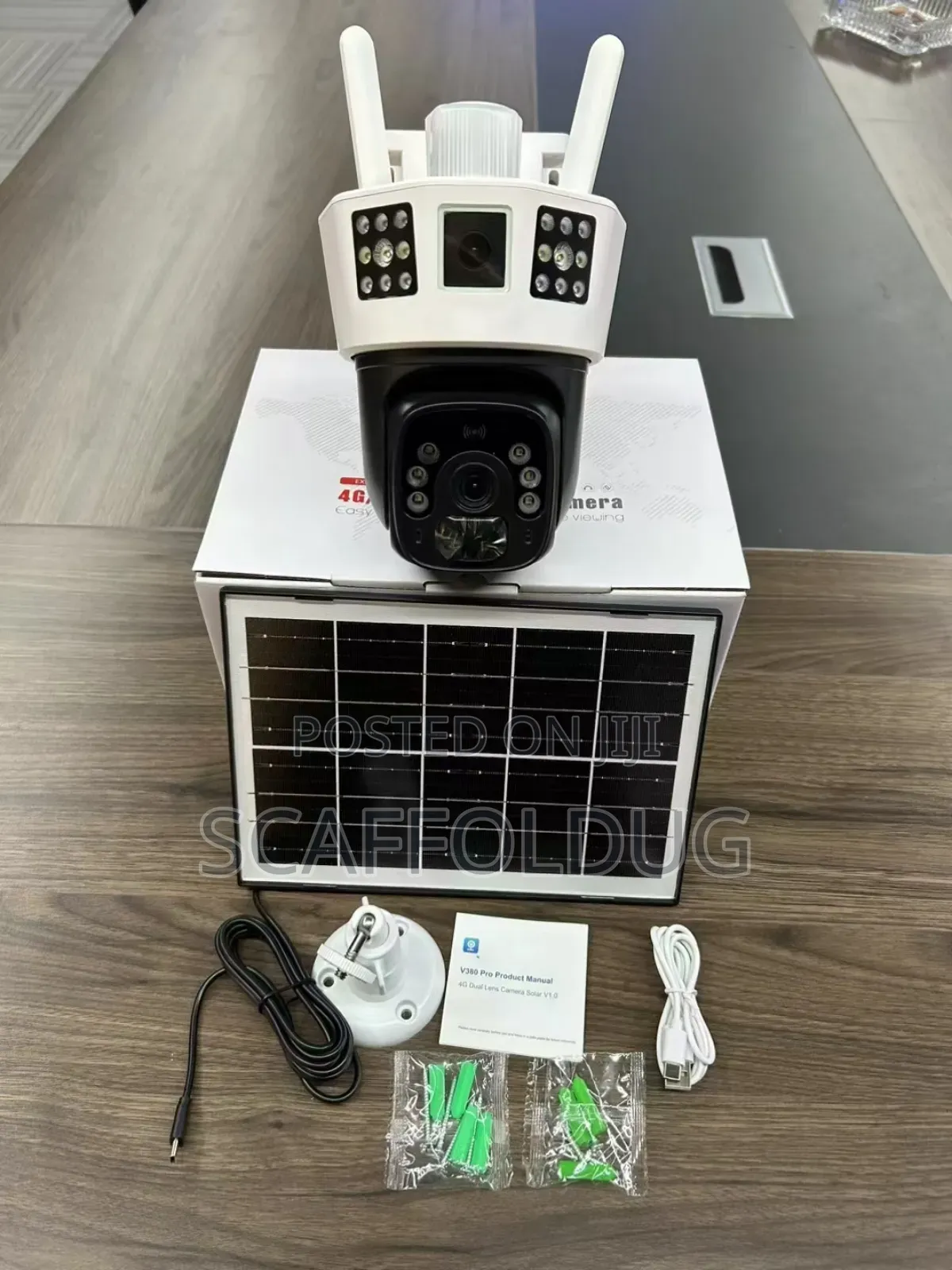 CCTV Camera 2in1 4g Solar Camera