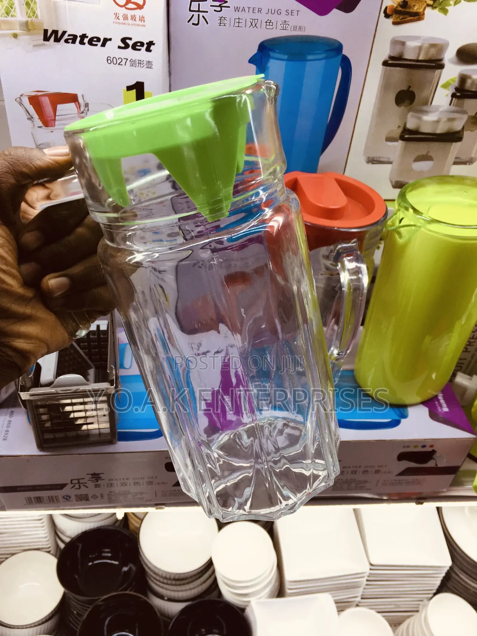 Heavy Glass Jugs