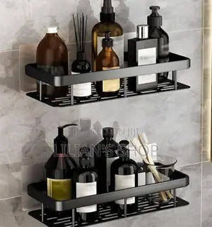1 Pc Aluminum Bathroom Kitchen Organizer Rack