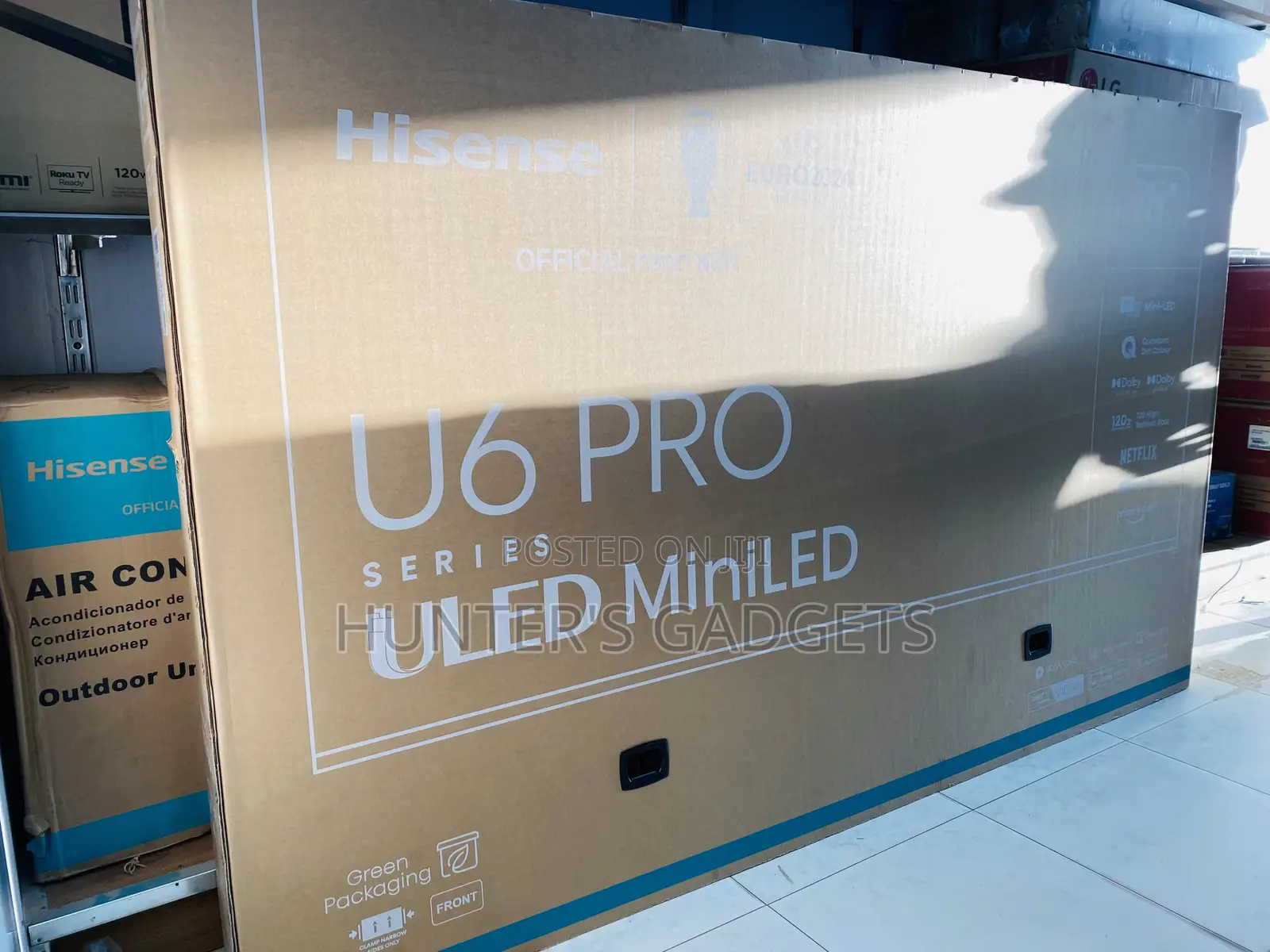 Hisense 75 Inch Uled U6 Pro Series Brand Quantum Dot Colors