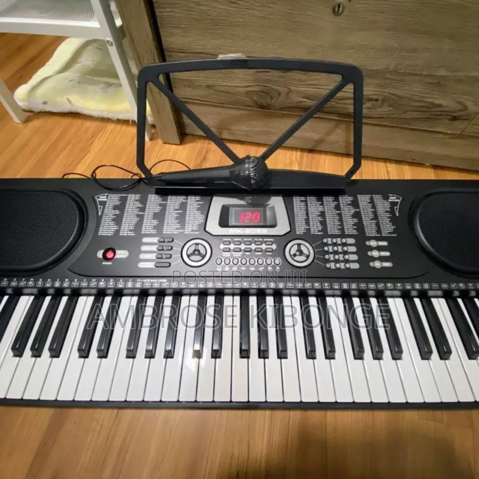 Brand New MK-2089 Digital 61 Keys Electronic Keyboard Piano