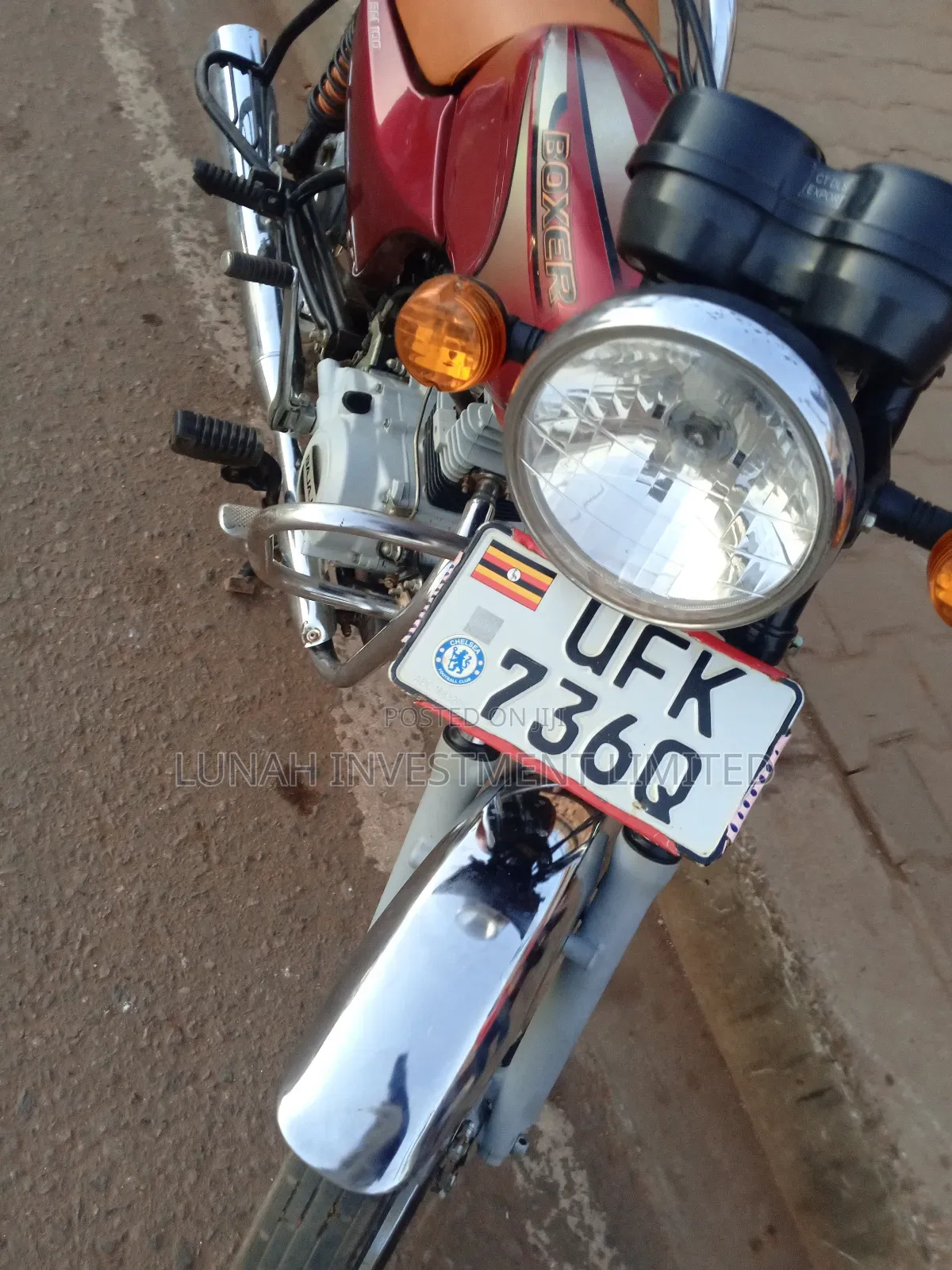 Bajaj Boxer 100 2023 Red