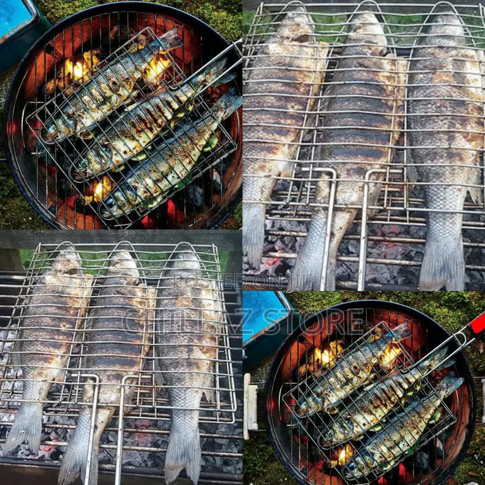 Stainless BBQ Grill Basket