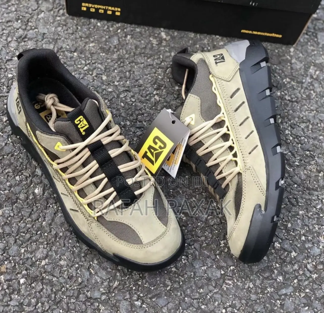 Original Casual CAT Crail Sport Low Leather Sneakers