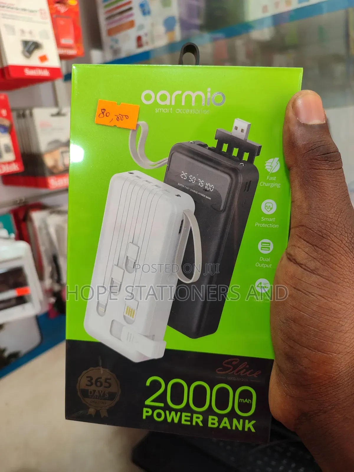 Power Bank Oarmio 20000 Amh