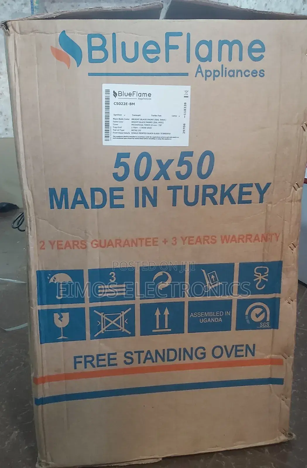 Blue Frame Gas Coker 50*50